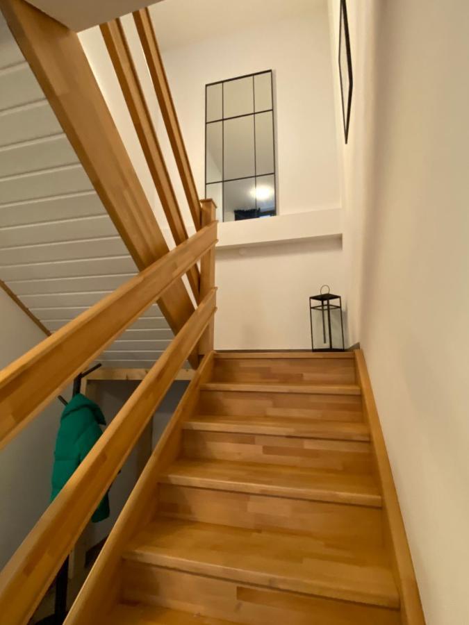 Alte Schreinerei Apartment Bielefeld Bagian luar foto