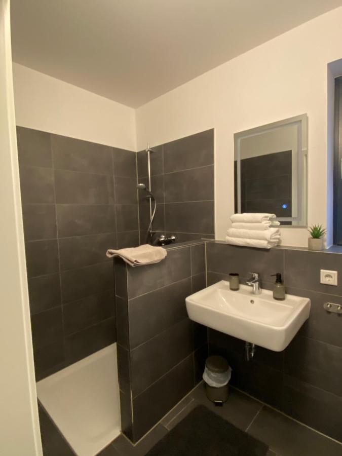 Alte Schreinerei Apartment Bielefeld Bagian luar foto